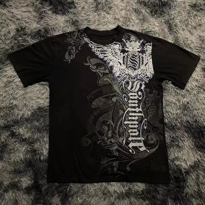 Καλοκαιρινή Ανδρική Μπλούζα T-shirt 100% Καθαρό Βαμβάκι Με Σχέδια Στρογγυλή Λαιμόκοψη High Street Ουδέτερη Εξωτερικού Χώρου Καθημερινή Υψηλής Ποιότητας Κοντομάνικη