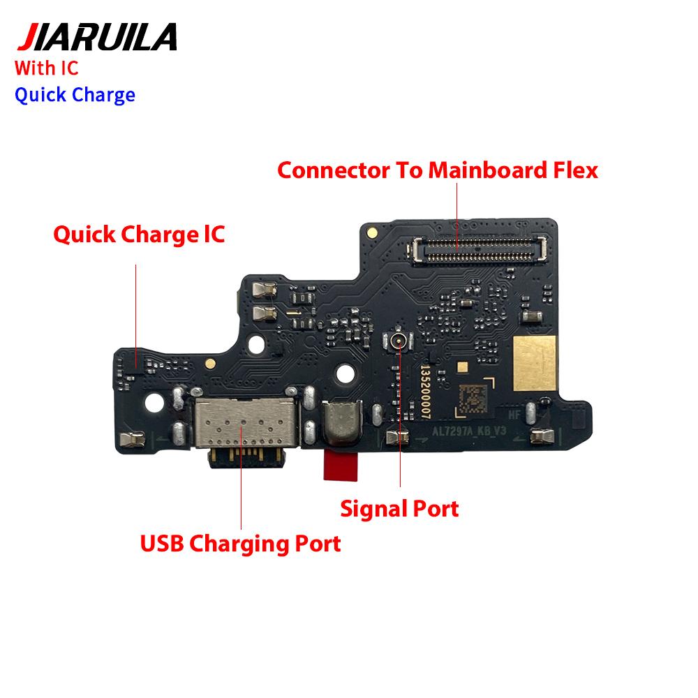Deska s USB nabíjecím portem Flex kabel Konektor Díly Pro Xiaomi Redmi Note 11 Pro 1G 1G Plus Note 11 Pro Modul mikrofonu s IC