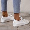 In the Summer of 2024, the New Korean Version of Lace-up Flat-soled Single Shoes Is a Female Manufacturer.
