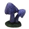 Micro Landscape Mushroom Resin Fungi Model With Faux Plants Decor Gifts Toy