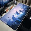 Pretty Genshin Impact Mousepad Anime Yae Miko Nahida Ganyu Mouse Pad Laptop Gamer Accessories Big Desk Mat Computer Keyboard Rug