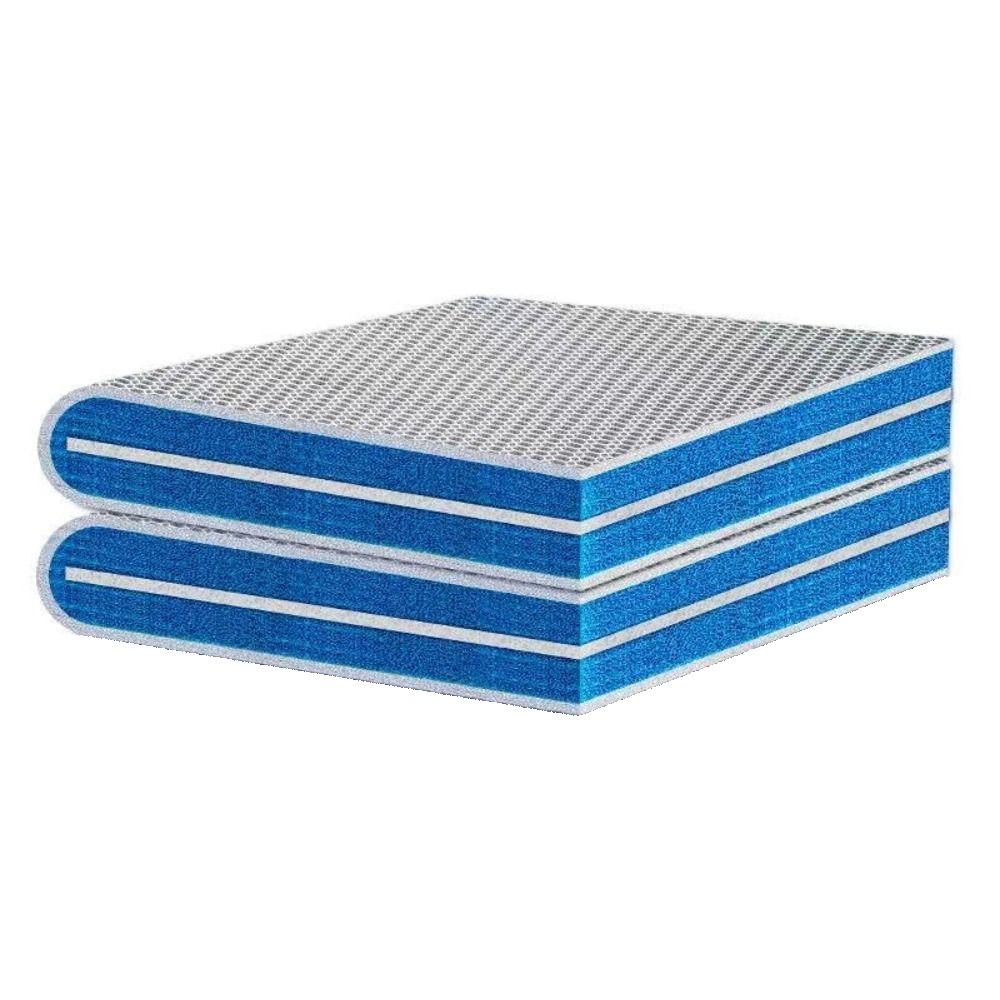 

2Pcs 40x50cm Fish Tank Filter 10D Pond Filter Practical Aquarium Filter Sponge Aquarium Accessories 2Pcs 40×50cm