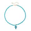 Versatile Triangular Crystal Crosses Pendant Necklace Perfect For Daily Activities Special Occasions And Gift Giving