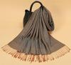 Autumn Winter New Luxury Cashmere Pashmina Shawl For Women Soft Warm Scarf Jacquard Tassel Printed Stole Wrap Elegant