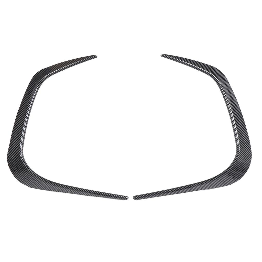 Front Bumper Fog Light Spoiler Enhanced Aerodynamic Front Bumper Fog Lamp Splitter   Vent Trim Replacement for 2 Series   G42 M Sport 2022+