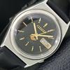 VINTAGE CITIZEN AUTOMATIC 8200 JAPAN MENS BLACK COLOR DIAL WATCH A702148-5 R208-a702148