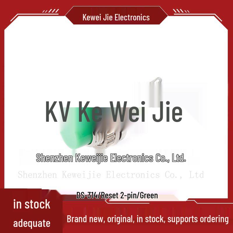 DS-314/DS-316 2-Pin Non-Locking Self-Reset 10MM Round Power Button Switch