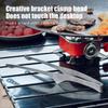 Titanium BBQ Tongs Outdoor Camping Ultralights Steak Clip Barbecue Anti-scalding Tea Cup Tweezer Tableware Toast Tongs