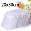100PCS Organza Bags Random Mesh Organza Jewelry Bags Drawstring, Small Drawstring Favor Pouches Christmas Candy Wedding Birthday