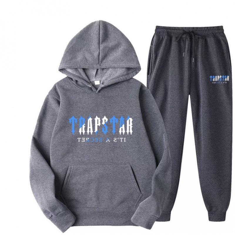 2023 New Fashion Men's and Women's Hoodies Set Fleece Sweater Casual Sports Two-piece Set Couple Set