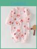 Baby Cotton Romper With Long Sleeves For Newborns Boys Girls Spring Autumn Playwear