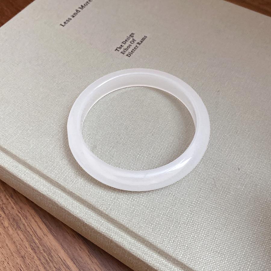 New Chinese-style glazed geometric round bracelet, simple and versatile temperament bracelet, personalized niche design jewelry