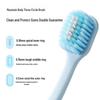 OUSHU Wide-Head Soft Bristle Couple Toothbrush Set
