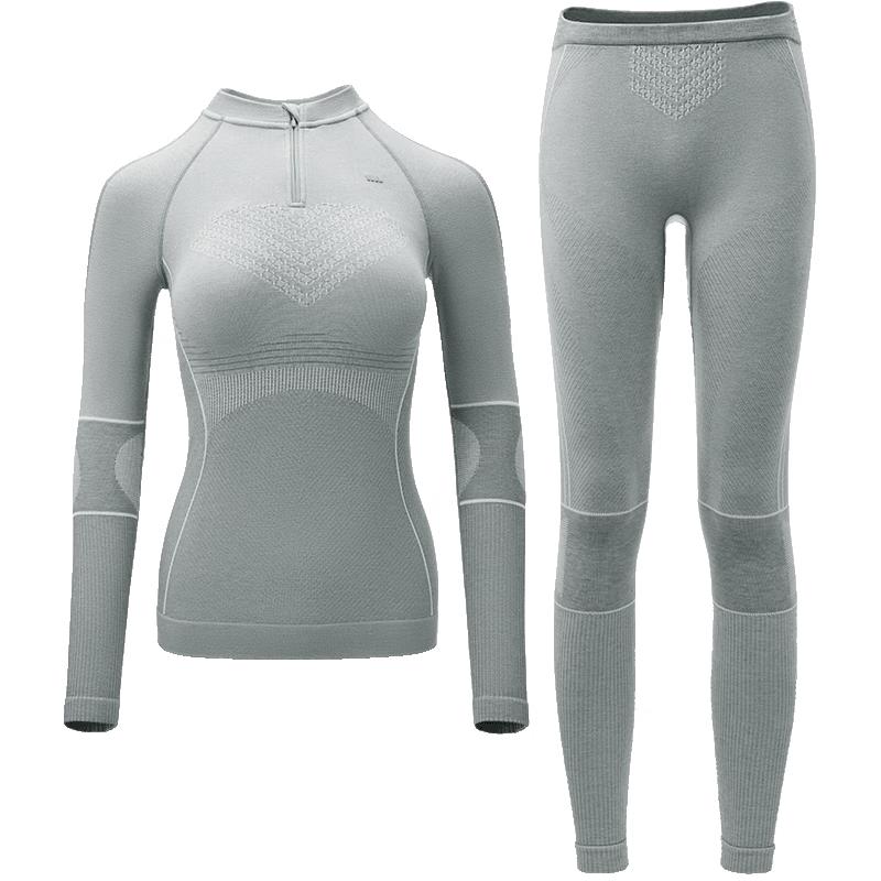 Beneunder Women s Outdoor Thermal Quick-Dry Underwear Set SK003 S