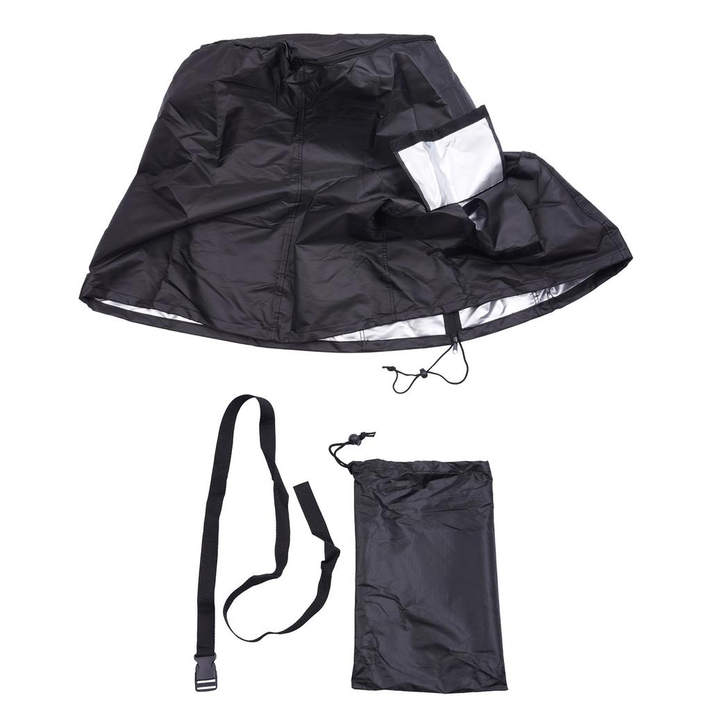 Weather Resistant Pool Pumps Cover Suitable For 30.9-40.9cm Sand Filters Tear Proof Fabric Zippered Access Panel Design