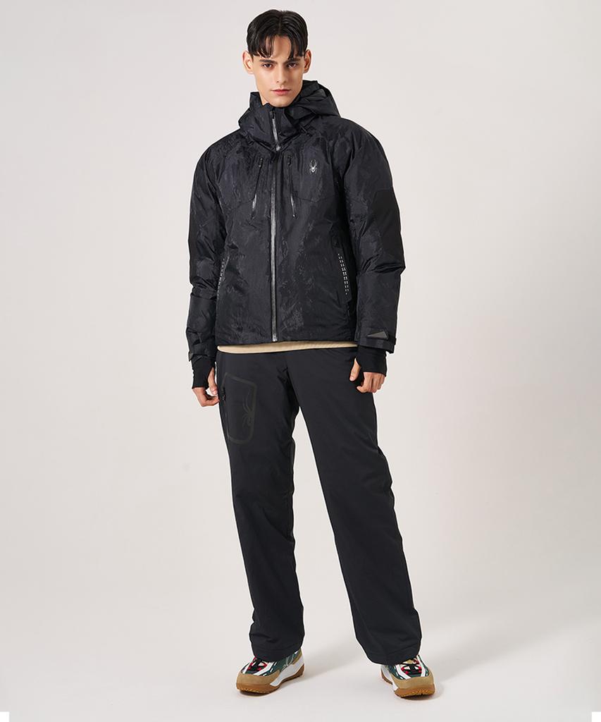 Spyder Men'S Pinnacle Premium Goose Down Jumper Spkwcndj204Mblk