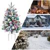 Christmas Tree Decorations 29.5 Inch Decor Filler Outdoor Pre-Lit Christmas Tree Decorations For Pathway Porch Yard Carnival