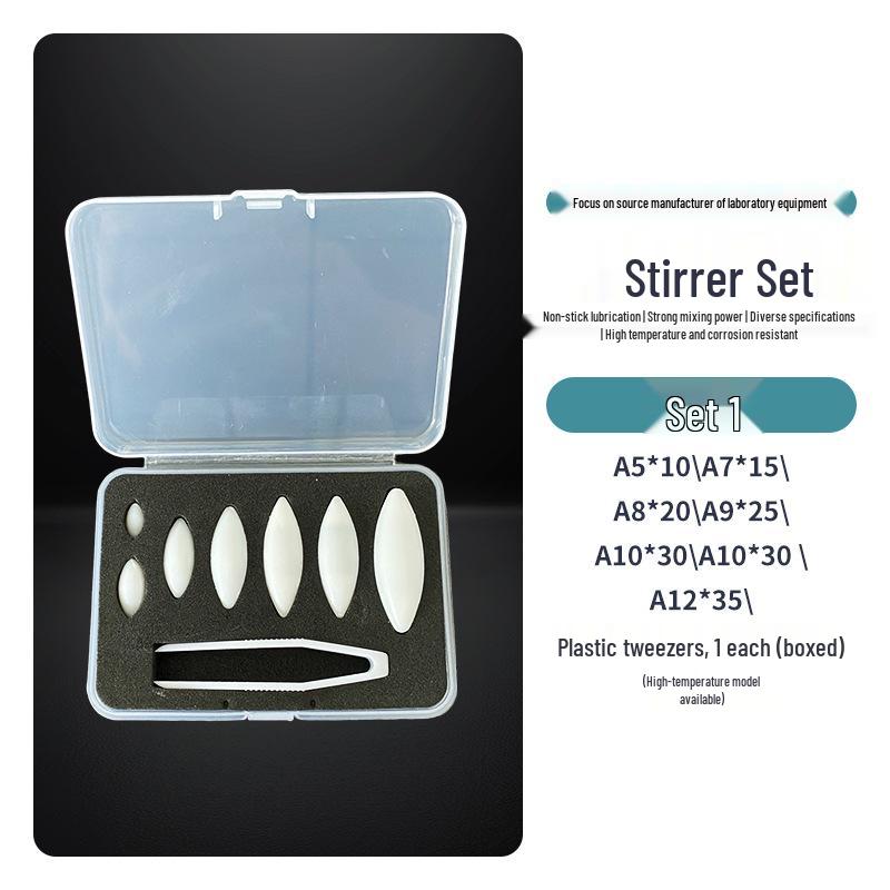 PTFE Magnetic Stirrer Bar Set with Rotor Combination