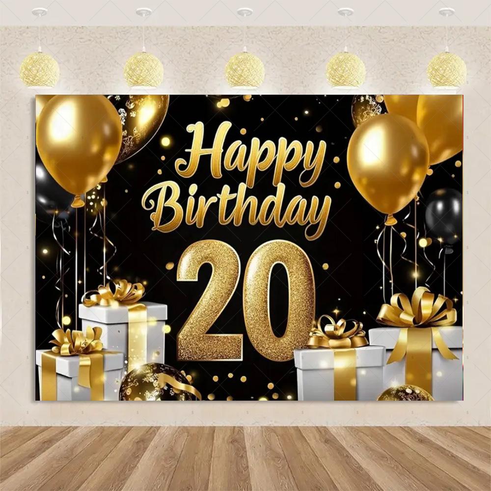 Melni Zelta Baloni 20 Gadu Jubilejai