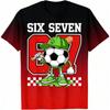 Kids T-Shirt Funny 67 Six Seven Print Boy and Girl Tees Top Summer Short Sleeve O Neck Casual Outdoor Kids Clothing