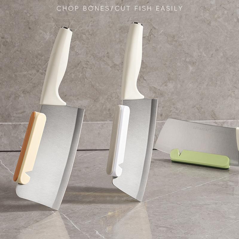 Vegetable Cutting Hand Protection Household Kitchen Knife Bone Cutting Effortless and Non Damaging Knife Back Pad Kitchen Small