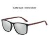 High Quality TR90 Sunglasses Men Square UV400 Vintage Designer Sun Glasses With Box