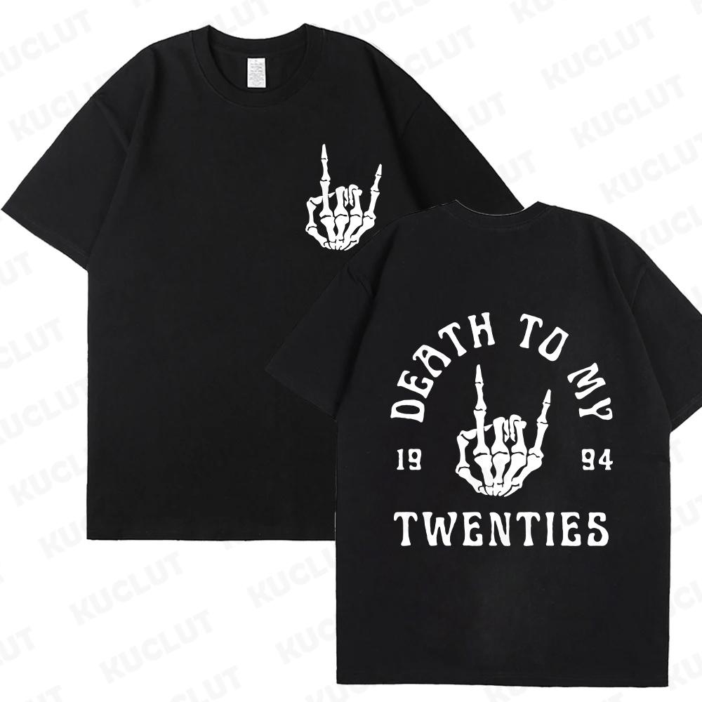 

30th Birthday Shirt for Unisex Death To My Twenties Funny Tee Death To My Youth Dirty Thirty Tshirt Rip To My Twenties Tee S