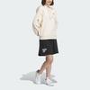Adidas Holiday Graphic Mid-Rise Loose Casual Shorts Women Bottoms Black IW6302