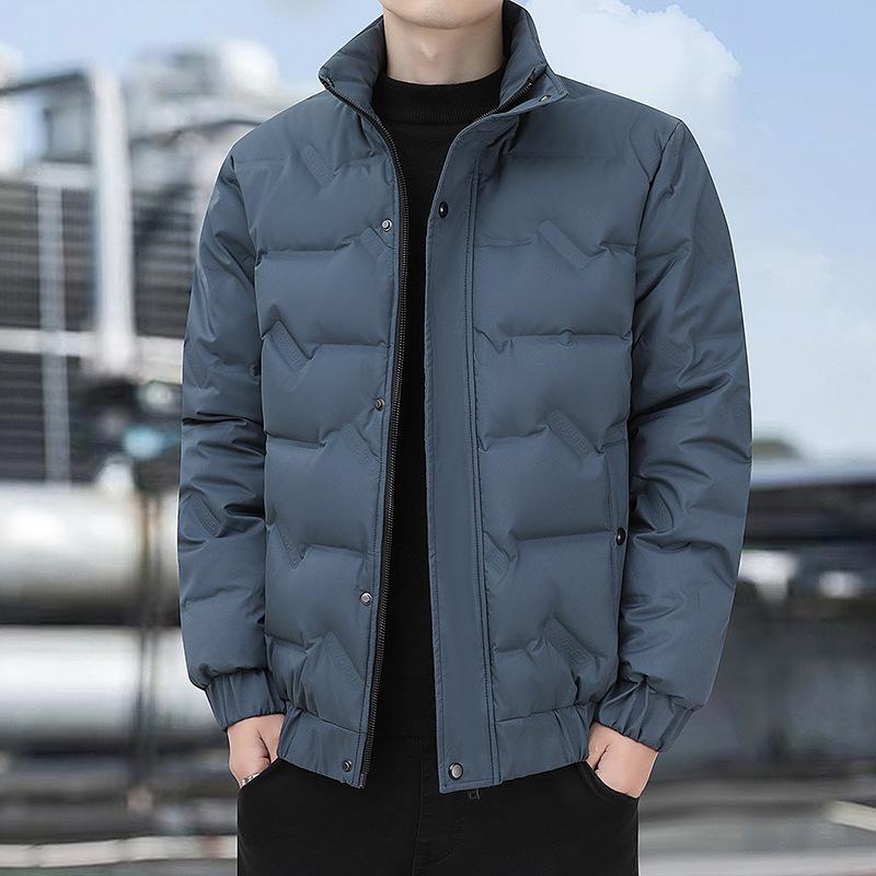 Graphene Warm New Light Warm Down Jacket Men's Winter Trendy Brand Stand-up Collar Winter Clothing Thickened White Duck Down Jacket