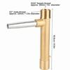 Gold Quick Water Intake Valve Key Brass, Plastic Quick Coupler Key Tool  Hose Connection