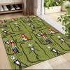 1Pc Christmas Nightmare Before Christmas Carpet Rug Soft Washable Antislip Home Living Room Sofa Mats Personalized Christmas Rug