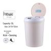 Silent Sensor Trash Can with Lid for Living Room, Bedroom, Bathroom, Kitchen