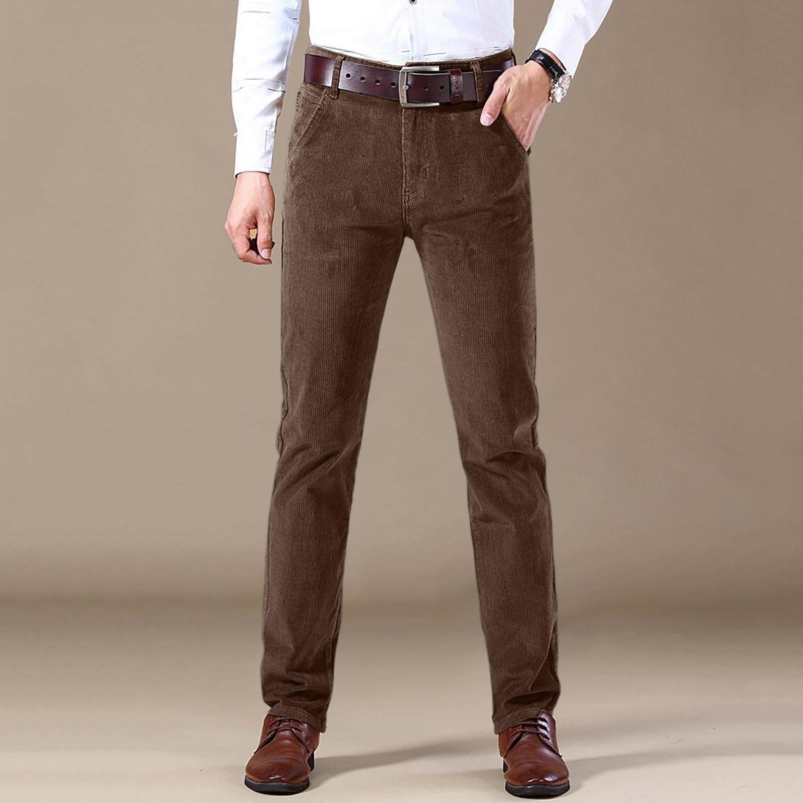 

Men s Relaxed Fit Stretch Corduroy Lightweight Breathable Pants (Regular Fit) 30