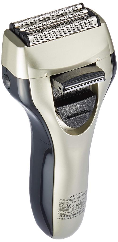 IZUMI VIDAN Rasierer mit Wechselklingen Solid Series 4 Klingen Champagner-Gold IZF-V56-N