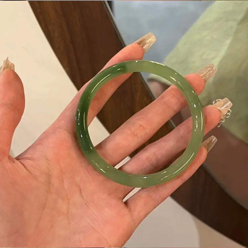 New chinese style glass antique bracelet - women's light luxury jewelry - gift accessory 8mm