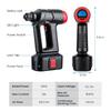 12V 160PSI Cordless Air Compressor Portable Tire Inflator Auto Hand Held Air Pump Digital LCD Rechargeable for Car Bike