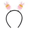 2Pcs Happy Easter Hair Hoop Bunny Carrot Eggs Chick Headband Party Prop