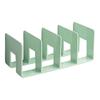 File Organizer for Desk 4 Compartments Large Magazine Manager Document Holder Thickened Bookshelf for Office Home