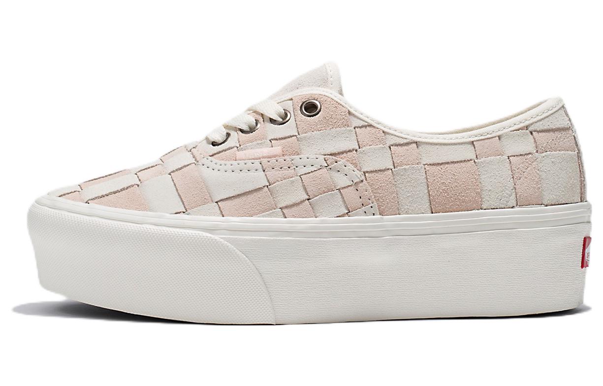 Vans Authentic Woven Check Stackform  White Pink  VN0A5KXXYL7 36