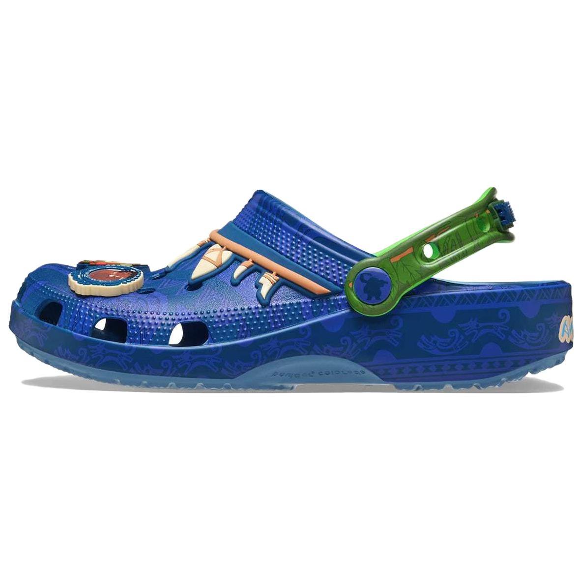 Disney x Crocs Классические клоги Мауи Унисекс Кроссовки Синий Мульти 211197-90H 36-37