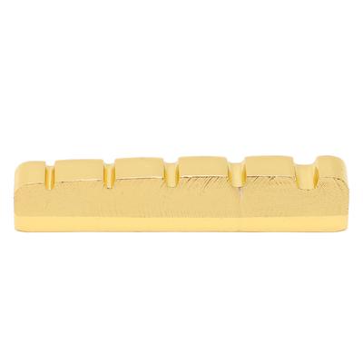 Electric Guitar Bridge Nut Metal Pre Slotted Nut Replacement String Instrument Accessories