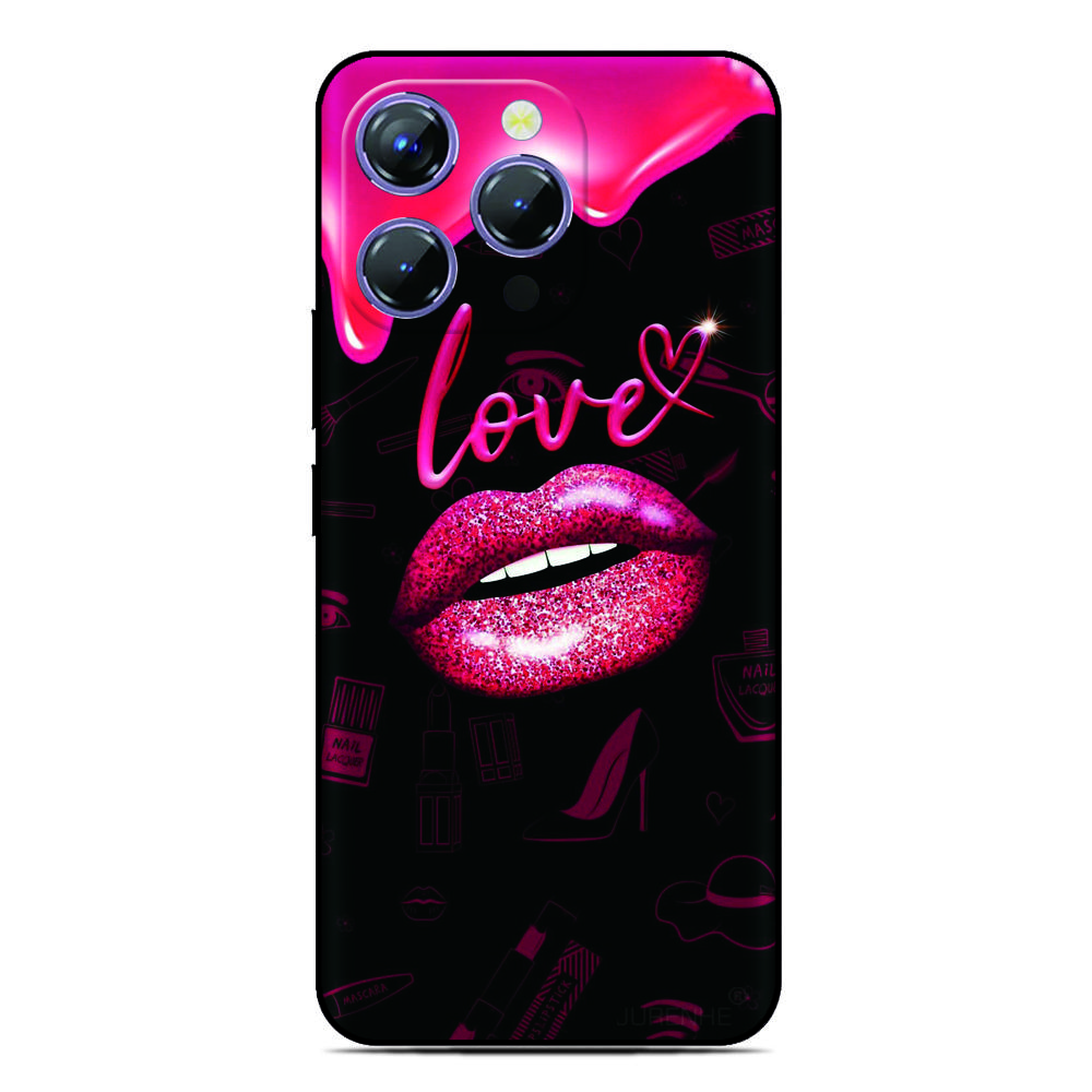 Hübsche Love Kiss Handyhülle für Blackview Wave 9C 8C 6C Shark 9 Color 8 A100 A96 A95 A90 A85 A80 A70 A55 A53 A52 A200 Pro Hülle