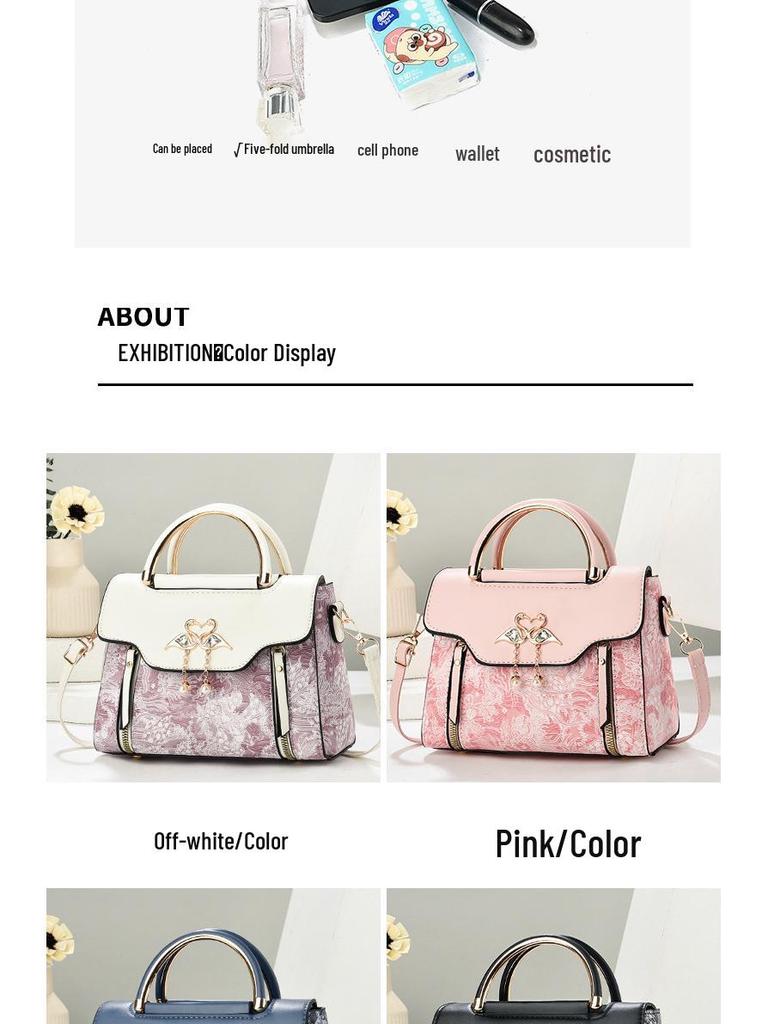 2025 Trendy Women's Korean Style Diamond Pattern Small Crossbody Handbag