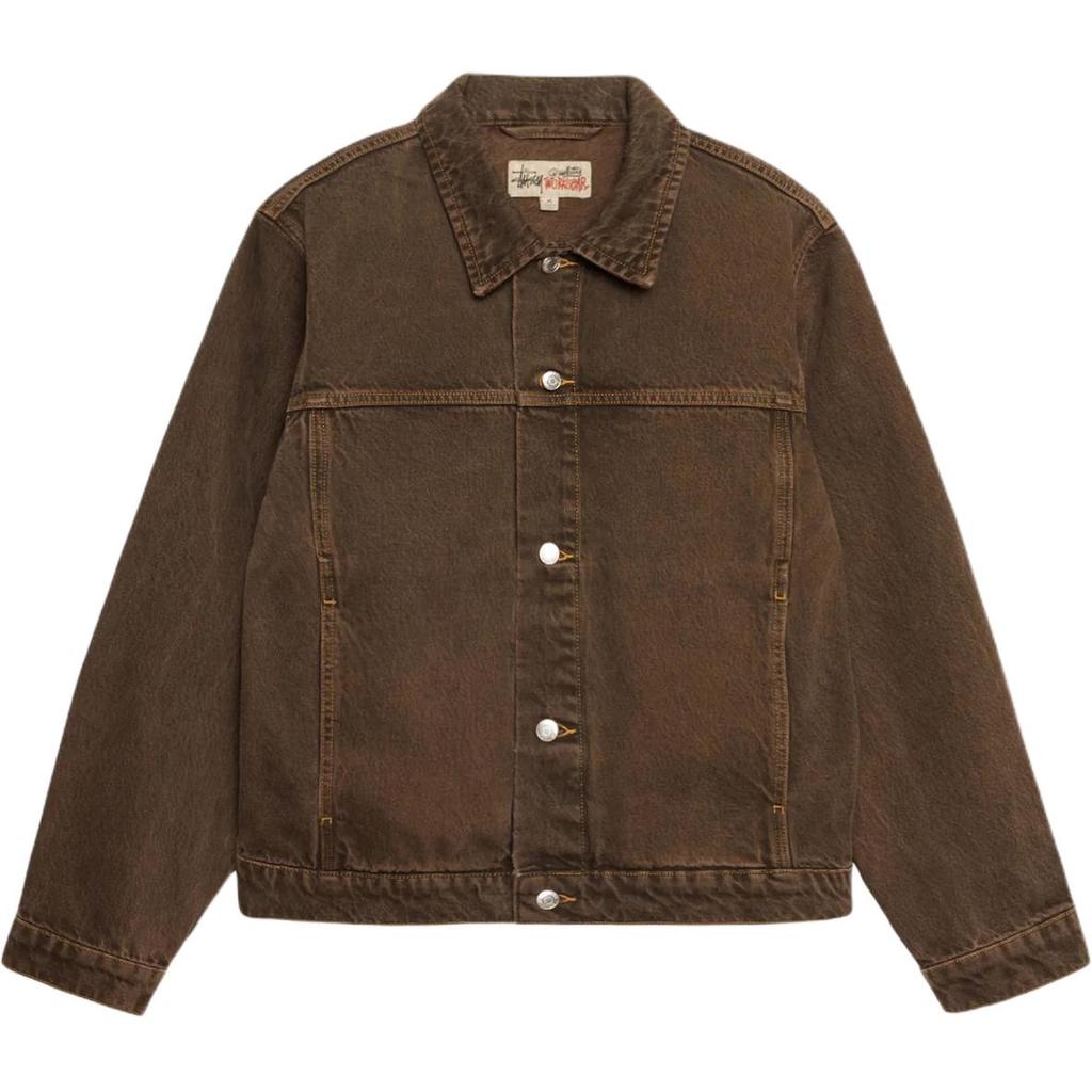 Stussy Summer Denim Collection TRUCKER JACKET DENIM Jacket Unisex 115781