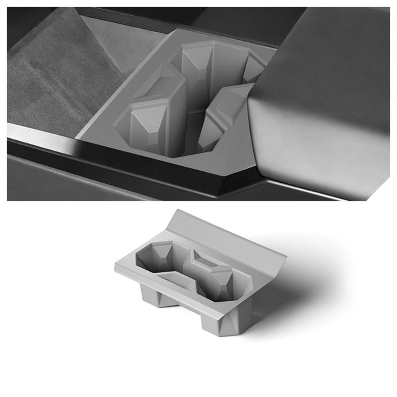 Center Console Drink Holder For Vehicle Interior Custom Design Prevents Cup Tipping And Spillage In Various Condition