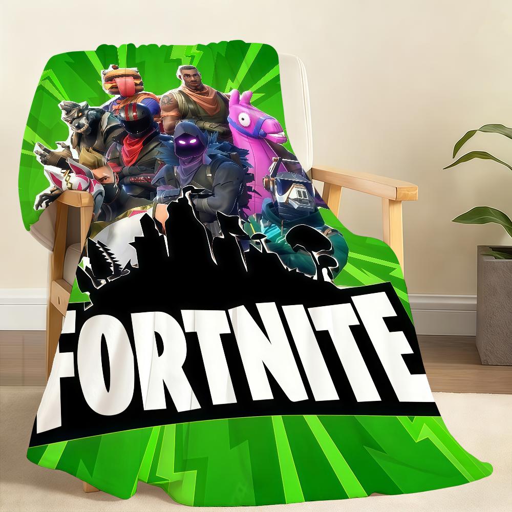 Game F-FORTNITE Blanket Soft Throw Blanket for Home Bedroom Bed Sofa Picnic Travel Office Rest Cover Blanket Gift