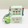 Creative Cartoon Mini Slot Machine Keychain Toy