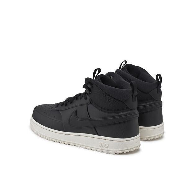 Мужские кроссовки Nike Court vision mid wntr dr7882 002 чёрные