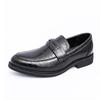 Large size men's foot cover pointed leather shoes fashion dress business casual shoes British style loafers men's shoes