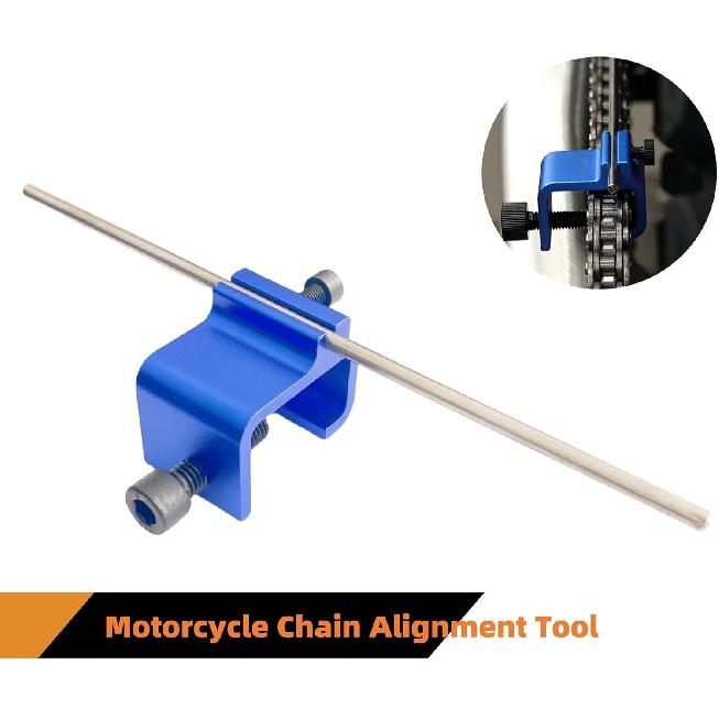 Chain Alignment Tool Suitable for Motorcycles Scooter Sport Dirt Bike ATV Mo